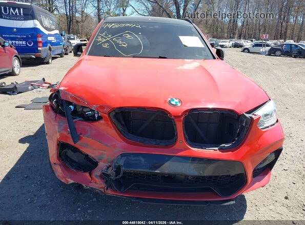 5YMTS0C04L9B74120 2020 BMW X3 Red Widok z przodu