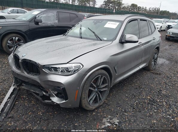 5YMTS0C07L9B74077 2020 BMW X3 Gray Przód lewy