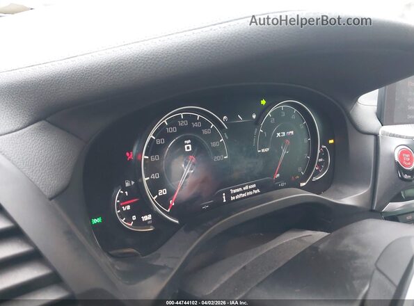 5YMTS0C07L9B74077 2020 BMW X3 Gray Widok tylnych siedzeń
