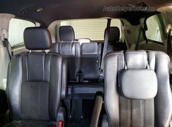 2C4RDGCG2KR783800 2019 DODGE GRAND Белый Вид задней части салона