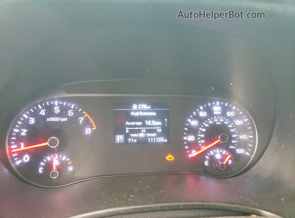 KNDJ23AU2N7158162 2022 KIA SOUL Черный Вид щитка приборов