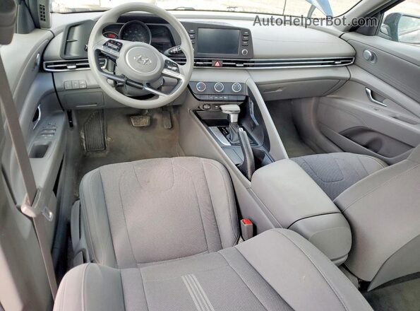 5NPLL4AG0MH050591 2021 HYUNDAI ELANTRA Black Вид щитка приладів