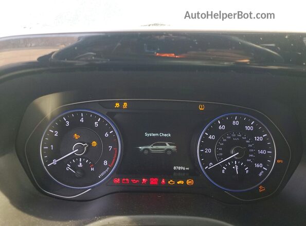KM8R4DHE9MU278344 2021 HYUNDAI PALISADE Угольный Вид задних сидений