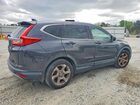 2017 Honda Cr-v Exl Серый vin: 7FARW1H89HE016589