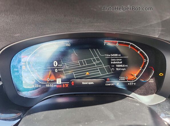 WBA53BH05NCK27457 2022 BMW OTHER Черный Вид задних сидений