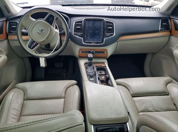 YV4A22PLXK1442899 2019 VOLVO XC90 Blue Widok zestawu wskaźników