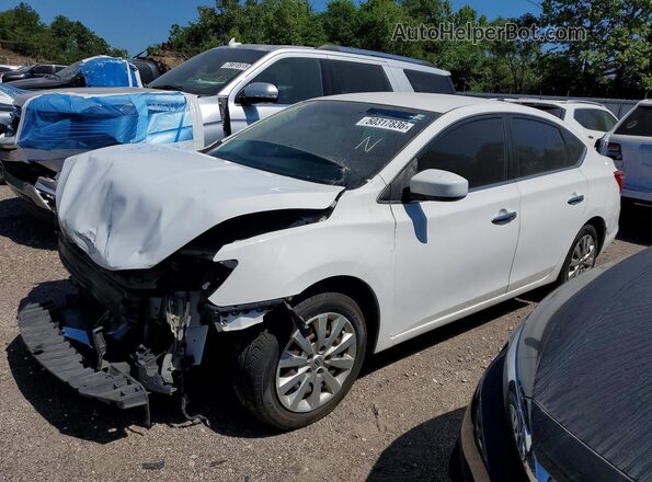3N1AB7APXHL669607 2017 NISSAN SENTRA White Задня ліва чверть