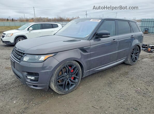 SALWV2FE4HA173867 2017 LAND ROVER RANGE ROVER Gray Vista tres cuartos delantera izquierda