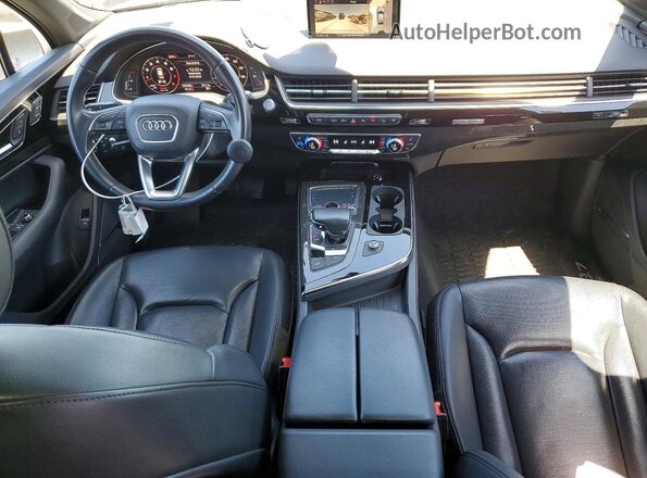 WA1VAAF70KD028769 2019 AUDI Q7 Черный Вид щитка приборов