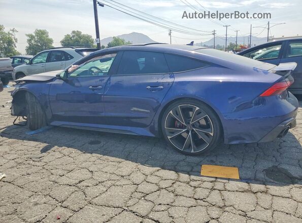 WUAPCBF25MN903766 2021 AUDI RS7 Blue Հետևի աջ