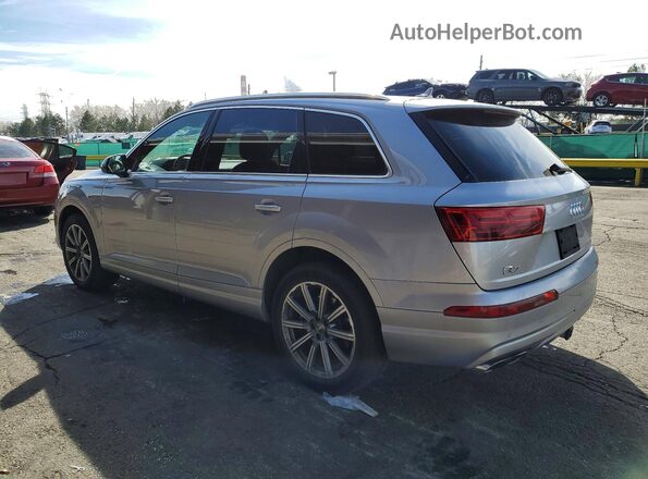 WA1LAAF75JD052555 2018 AUDI Q7 Silver Rear right