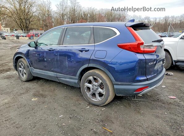 2HKRW2H5XHH654116 2017 HONDA CRV Синий Задняя правая четверть