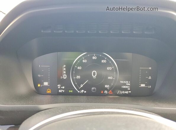YV4102CK6K1465809 2019 VOLVO XC90 Синий Вид задних сидений
