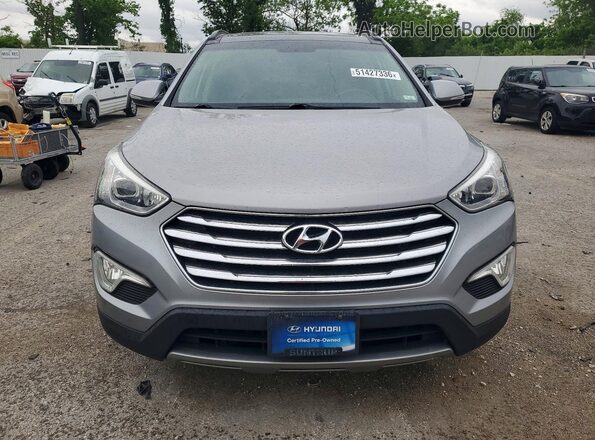 KM8SRDHF5GU158640 2016 HYUNDAI SANTA FE Серебряный Вид спереди