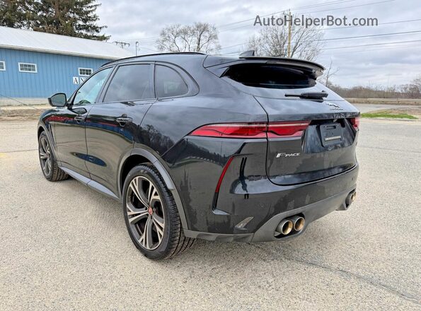 SADCZ2EE4NA694815 2022 JAGUAR F-PACE Черный Задняя правая четверть