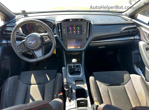 JF1VBAA63N9008658 2022 SUBARU WRX Red Instrument cluster view