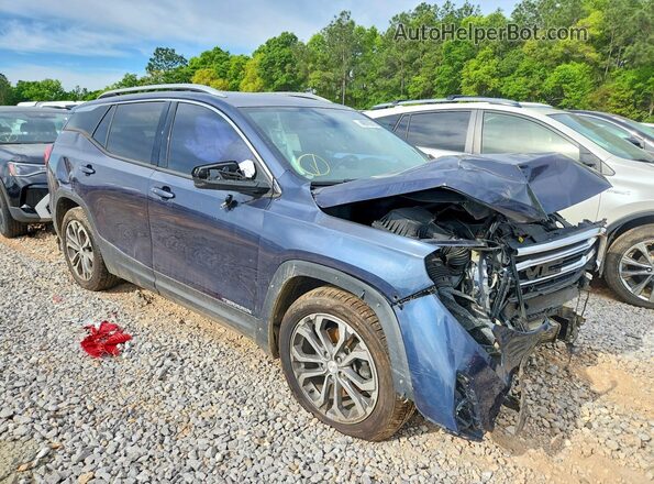 3GKALPEX7KL300624 2019 GMC TERRAIN Синий Вид спереди