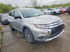 2018 Mitsubishi Outlander Es Silver vin: JA4AD2A3XJZ052000