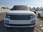 2016 Land Rover Range Rover Hse White vin: SALGS2KF3GA258001