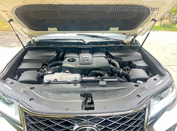 JTJMB7CX5R4065541 2024 LEXUS LX White Вид панелі приладів