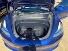 2022 Tesla Model 3 Blue vin: 5YJ3E1EB0NF242147