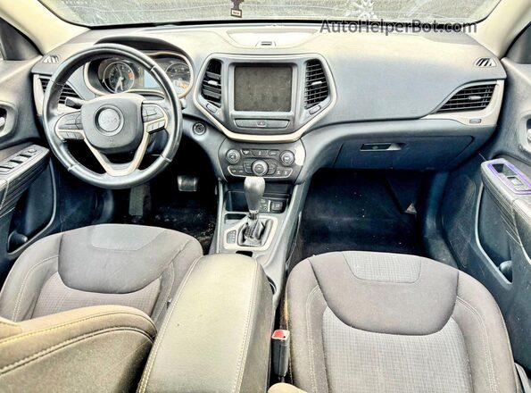 1C4PJLCB4HW508135 2017 JEEP CHEROKEE Серый Вид задних сидений