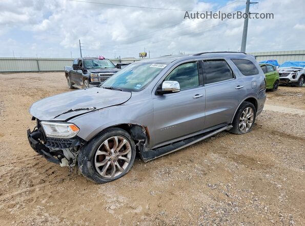 1C4RDJEG0JC360019 2018 DODGE DURANGO Серебряный Задняя левая четверть