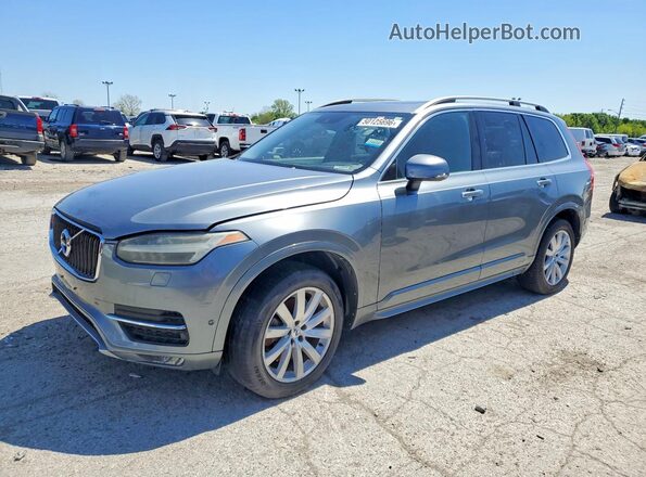 YV4A22PK0G1032479 2016 VOLVO XC90 Синий Передняя левая четверть