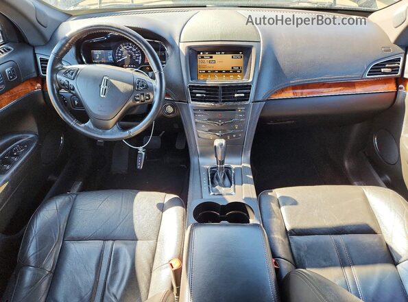 2LMHJ5NK5JBL02598 2018 LINCOLN MKT Black Widok zestawu wskaźników