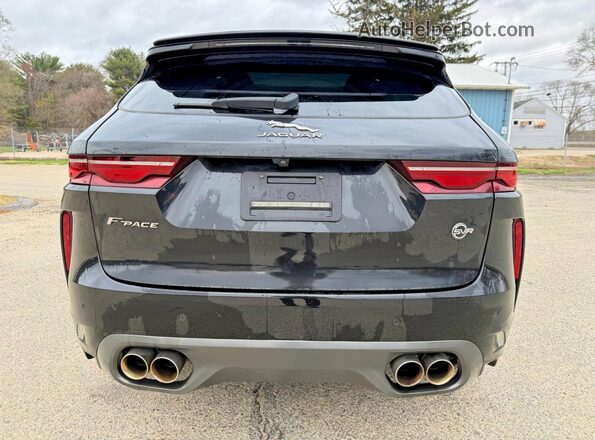 SADCZ2EE4NA694815 2022 JAGUAR F-PACE Черный Вид наклейки с VIN-кодом