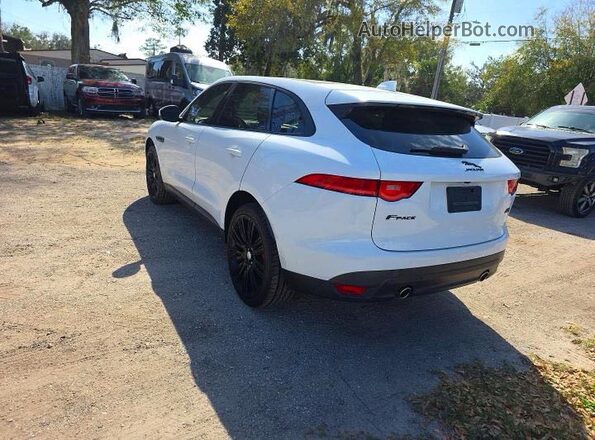 SADCJ2EV9JA252811 2018 JAGUAR F-PACE Белый Передняя правая четверть