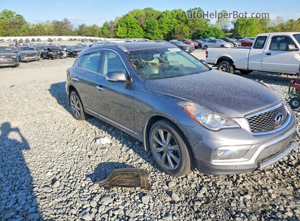 JN1BJ0RP2HM388054 2017 INFINITI QX50 Серый Вид спереди