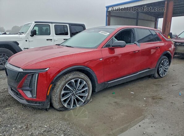 1GYKPVRL0RZ121340 2024 CADILLAC OTHER Красный Передняя левая четверть