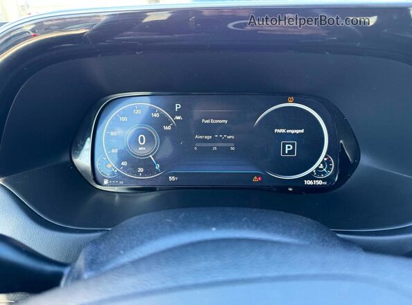 KM8R5DHE5LU071297 2020 HYUNDAI PALISADE Бордовый Вид щитка приборов