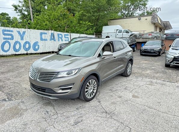 5LMCJ3D90HUL69989 2017 LINCOLN MKC Brown Задня права чверть
