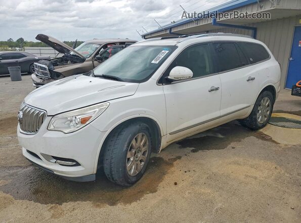 5GAKVBKD6HJ221941 2017 BUICK ENCLAVE Белый Передняя левая четверть