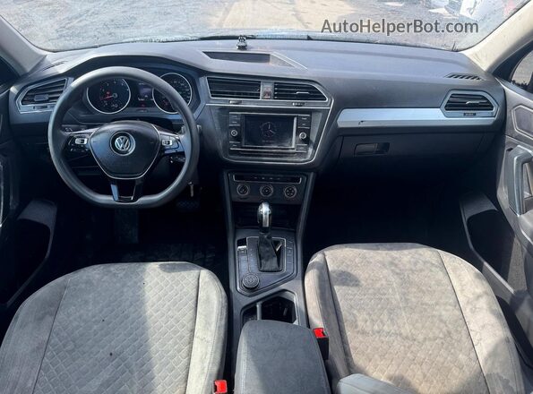 3VV0B7AX7LM015922 2020 VOLKSWAGEN TIGUAN Blue უკანა სავარძლების ხედი