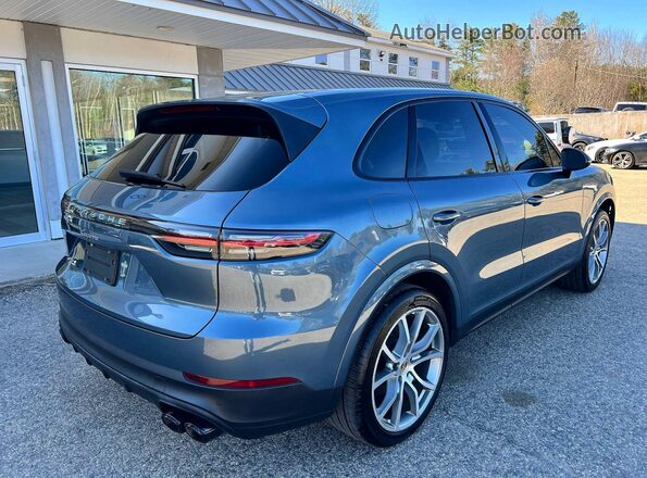 WP1AA2AY9KDA01367 2019 PORSCHE CAYENNE Blue Przód prawy