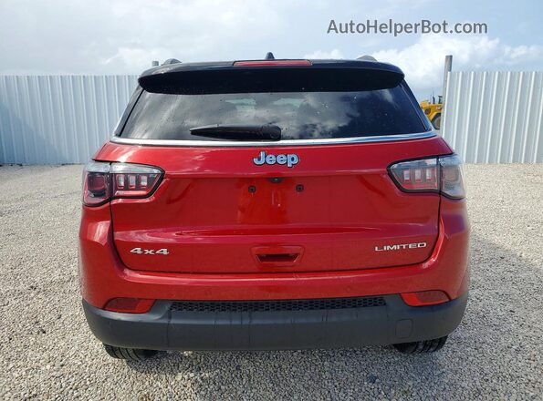 3C4NJDCNXTT177681 2026 JEEP COMPASS Красный Вид сзади