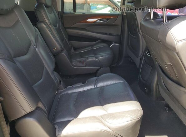 1GYS4HKJ1JR131740 2018 CADILLAC ESCALADE Черный Вид подкапотного пространства
