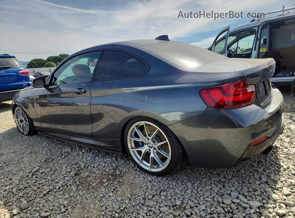 WBA2G1C36HV639320 2017 BMW MOTORRAD M240I Gray Tył prawy