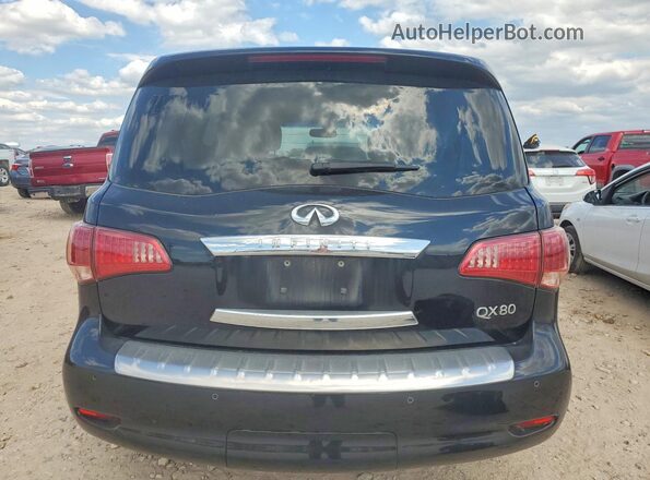 JN8AZ2NE9H9158312 2017 INFINITI QX80 Черный Вид салона спереди