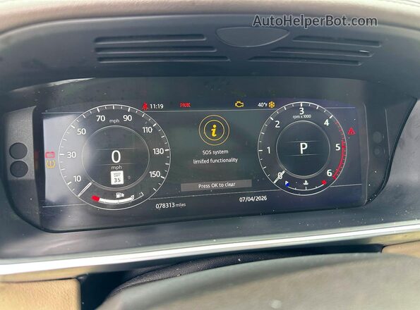 SALWR2RK2JA695716 2018 LAND ROVER RANGE ROVER Black Вид ззаду