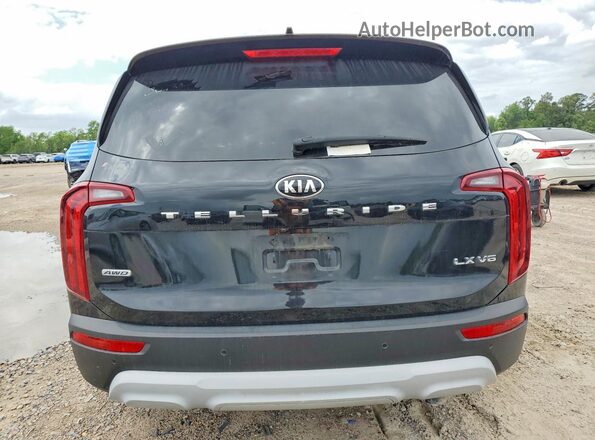 5XYP2DHC2LG007304 2020 KIA TELLURIDE Черный Вид салона спереди