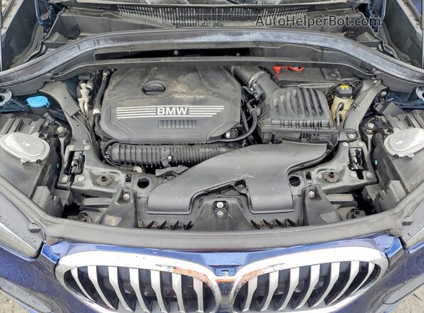 WBXJG9C07L5P84395 2020 BMW X1 Синий Вид подкапотного пространства