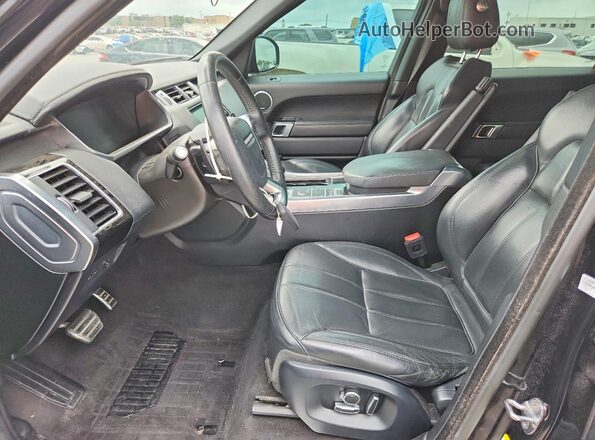 SALWR2EF0GA579898 2016 LAND ROVER RANGE Black Widok deski rozdzielczej