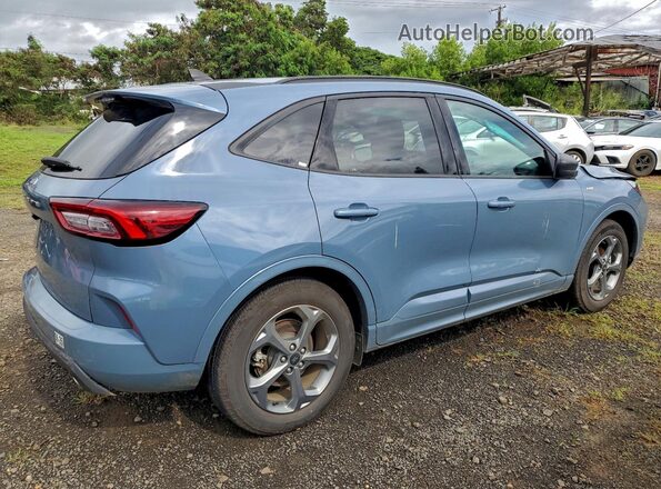 1FMCU0MN0RUA73958 2024 FORD ESCAPE Синий Передняя правая четверть