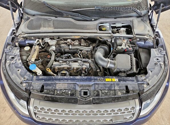 SALVP2RX2JH297443 2018 LAND ROVER RANGE ROVER Синий Вид наклейки с VIN-кодом