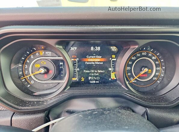 1C6RJTBG6TL164850 2026 JEEP GLADIATOR Желто-коричневый Вид задних сидений