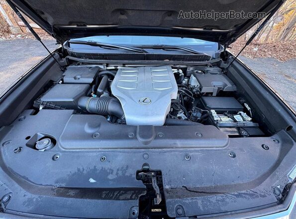 JTJAM7BX4P5361687 2023 LEXUS GX Черный Вид подкапотного пространства